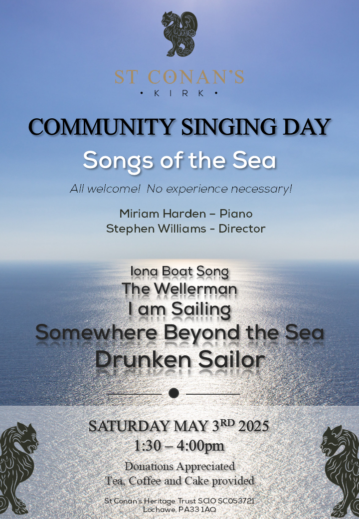 Community Singing Day St Conan’s Kirk