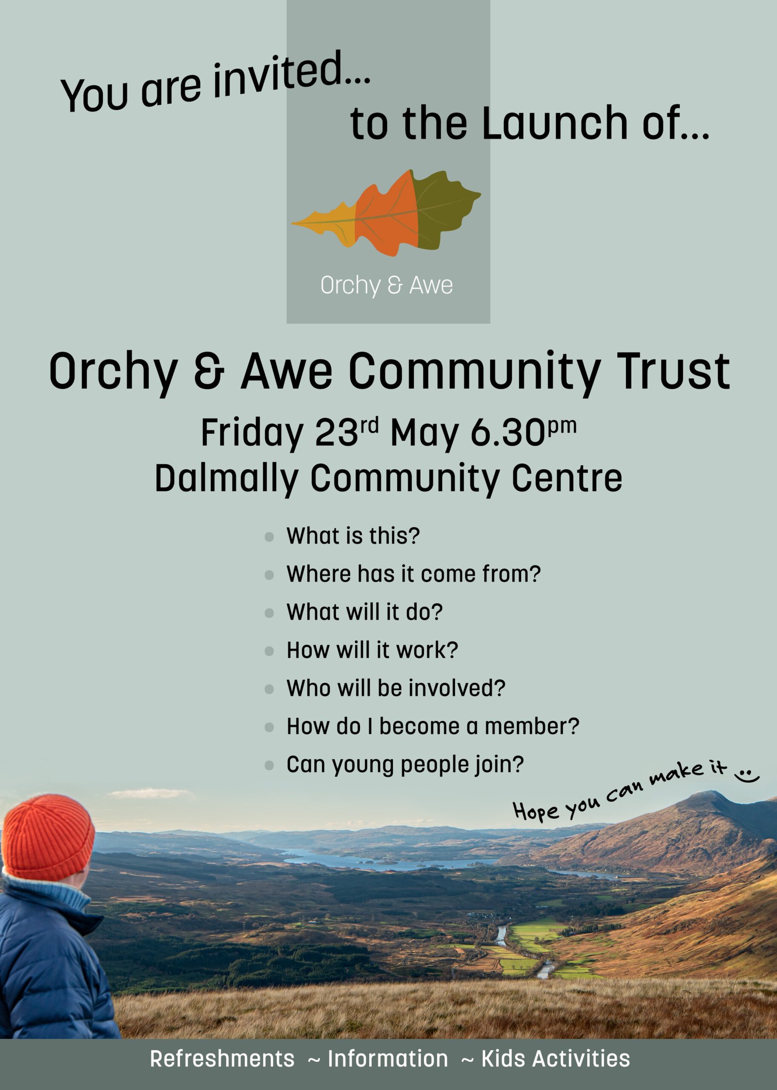 Launch of Orchy and Awe Community Trust